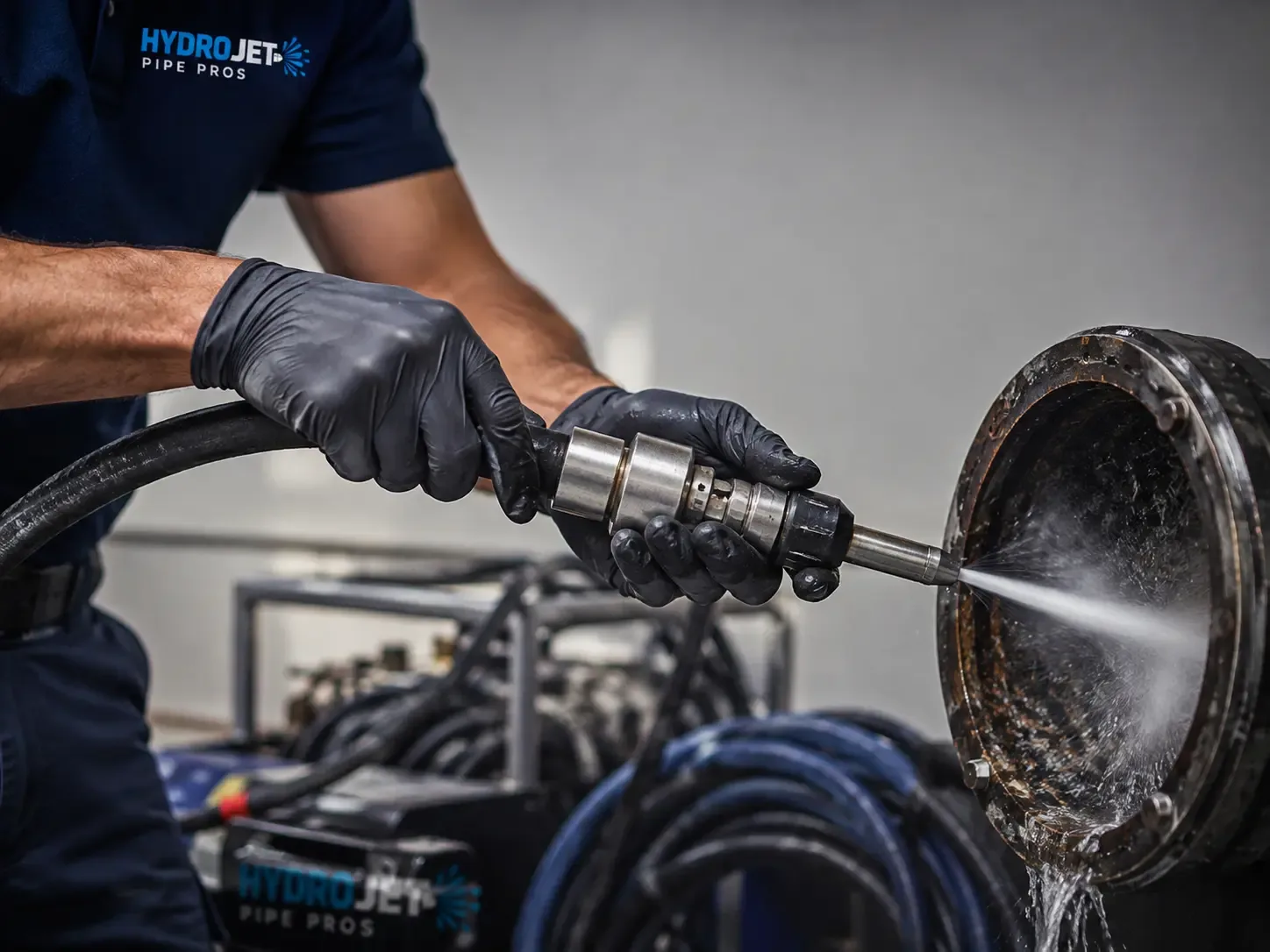Hydro Jet Pipe Descaling in Forks Of Salmon, CA